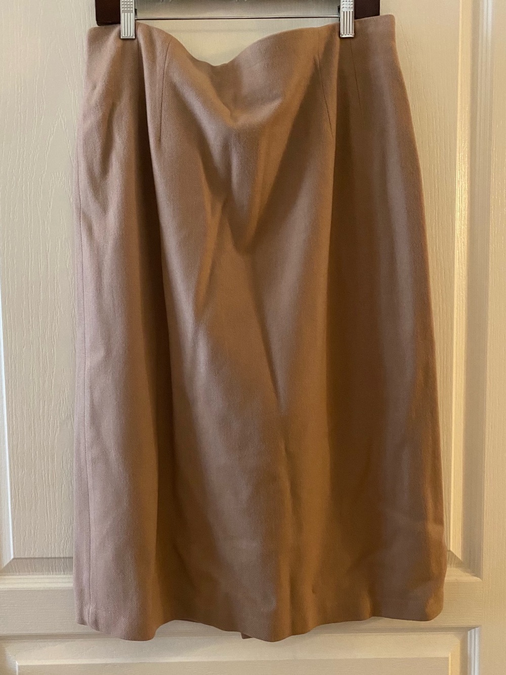 VINTAGE Women’s Wool Skirt in Camel